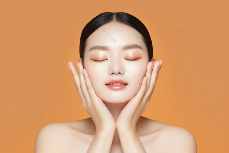 美女双手捂脸面部护肤护理保养摄影图,高清,摄影图,摄影图片,图片大全,摄影图免费下载